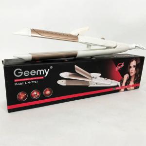 Щипці прасок для волосся GEMEI GM-2961, стайлер для завивки, прилад для завивки волосся, праска