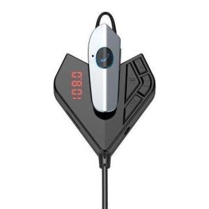 Трансмітер FM V11 BT з Bluetooth гарнітурою модулятор, блютуз фм передавач для автомагнітоли