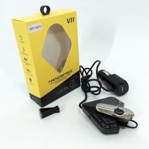 Трансмітер FM V11 BT з Bluetooth гарнітурою модулятор, блютуз фм передавач для автомагнітоли