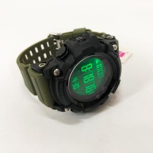Годинник наручний чоловічий SKMEI 1384AG ARMY GREEN, годинник тактичний протиударний. Колір: зелений