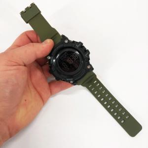 Годинник наручний чоловічий SKMEI 1384AG ARMY GREEN, годинник тактичний протиударний. Колір: зелений