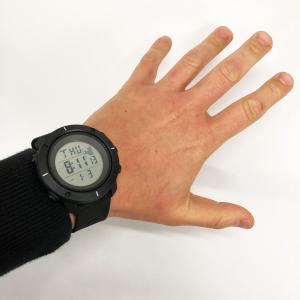 Годинник наручний чоловічий SKMEI 1213BK BLACK BIG SIZE, годинник тактичний протиударний. Колір: чорний
