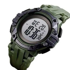 Годинник наручний чоловічий SKMEI 1545AG ARMY GREEN, армійський годинник протиударний. Колір: зелений
