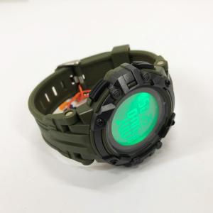 Годинник наручний чоловічий SKMEI 1545AG ARMY GREEN, армійський годинник протиударний. Колір: зелений