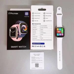 Розумний смарт годинник Smart Watch I7 PRO MAX з голосовим викликом тонометр пульсометр оксиметр. Колір: білий