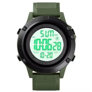 Годинник наручний чоловічий SKMEI 1508AGWT ARMY GREEN-WHITE, Водонепроникний чоловічий годинник. Колір: зелений