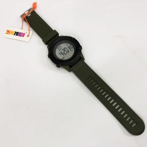 Годинник наручний чоловічий SKMEI 1508AGWT ARMY GREEN-WHITE, Водонепроникний чоловічий годинник. Колір: зелений