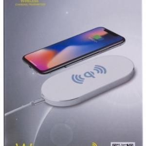 Бездротовий зарядний пристрій Awei W2, бездротовий зарядний пристрій підставка. Колір: білий