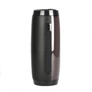 Портативна bluetooth колонка вологостійка TG157 Pulse з різнокольоровою підсвіткою. Колір чорний