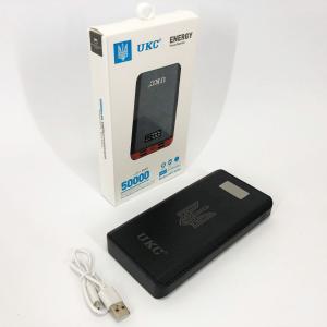 Акумулятор портативний павербанк POWER BANK UKC ART-4148/4204. 50000mah, 4USB, зовнішній акумулятор