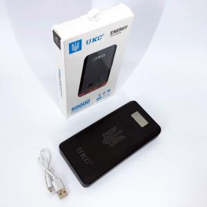 Акумулятор портативний павербанк POWER BANK UKC ART-4148/4204. 50000mah, 4USB, зовнішній акумулятор