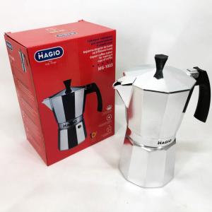 Гейзерна кавоварка Magio MG-1003 450 мл, кавоварка для індукційної плити, гейзер для кави