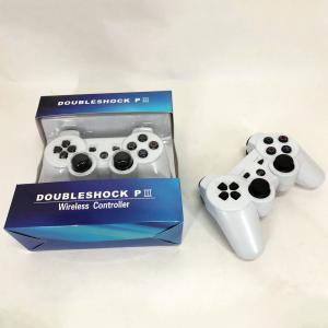 Бездротовий ігровий геймпад Doubleshock PS3/PC акумуляторний джойстик з функцією вібрації. Колір: білий