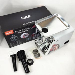Електрична м'ясорубка RAF R.3368 2500W Нержавіюча сталь, м'ясорубка електрична метал