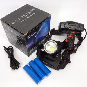 Ліхтар налобний X-Balong XQ-219-HP50 акумуляторний LED zoom з функцією Power Bank 3 режими роботи