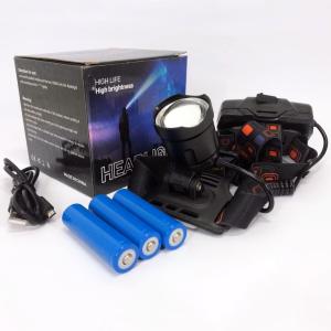 Ліхтар налобний X-Balong XQ-219-HP50 акумуляторний LED zoom з функцією Power Bank 3 режими роботи