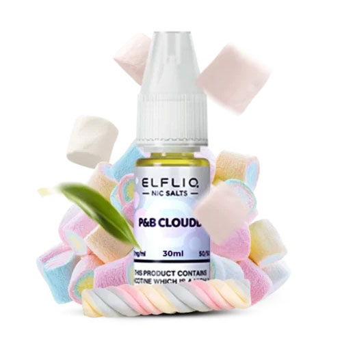 Рідина ELFLIQ 30мл 5%. Маршмеллоу (PB Cloudd)