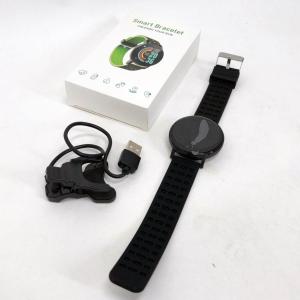 Фітнес трекер розумний смарт годинник UWatch 119 Plus з крокоміром. Колір: чорний