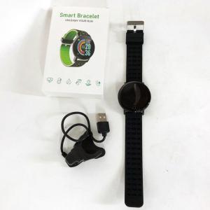 Фітнес трекер розумний смарт годинник UWatch 119 Plus з крокоміром. Колір: чорний