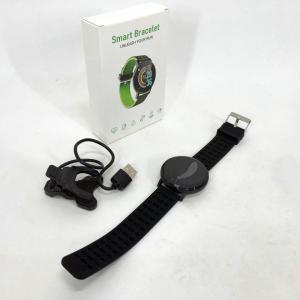 Фітнес трекер розумний смарт годинник UWatch 119 Plus з крокоміром. Колір: чорний