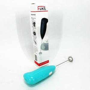 Міксер для вершків-капучинатор FUKE Mini Creamer для збивання молока, вершків. Колір блакитний