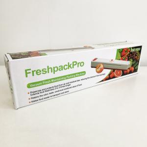 Вакууматор Freshpack Pro вакуумний пакувальник їжі, побутової. Колір зелений