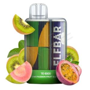Elf Bar TE6000 5%. Ківі Маракуя Гуава (Kiwi Passion Fruit Guava)