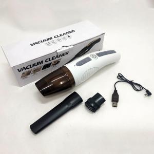Автомобільний пилосос Car Vacuum Cleaner HY05 на АКУМУЛЯТОРІ. Колір: білий