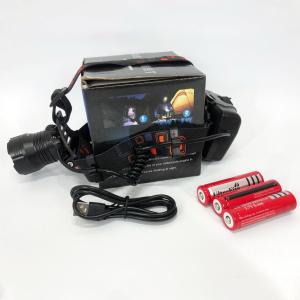 Ліхтар налобний X-Balong XQ-218-HP50 акумуляторний LED zoom з функцією Power Bank 3 режими роботи