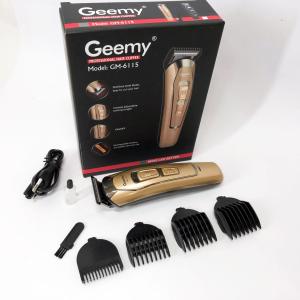 Машинка для стрижки GEMEI GM-6115, машинка для стрижки волосся домашня. Колір: бежевий