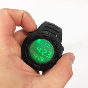 Годинник наручний чоловічий SKMEI 1632BKWT BLACK-WHITE, годинник для військовослужбовців. Колір: чорний