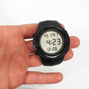 Годинник наручний чоловічий SKMEI 1632BKWT BLACK-WHITE, годинник для військовослужбовців. Колір: чорний