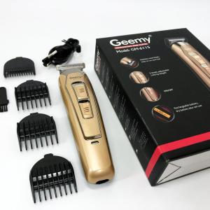 Машинка для стрижки GEMEI GM-6115, машинка для стрижки волосся домашня. Колір: бежевий