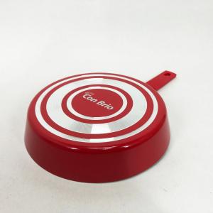 Сковорода Con Brio CB-1614 з антипригарним покриттям Eco Granite mini 16 см. Колір: червоний