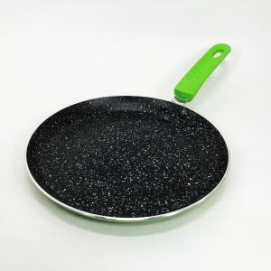 Сковорідка для млинців 23 см Con Brio СВ-2324 Eco Granite, сковорода з індукційним дном Green