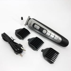 Машинка для стрижки волосся Gemei GM-6113 акумуляторна, Практична машинка для стрижки. Колір: чорний