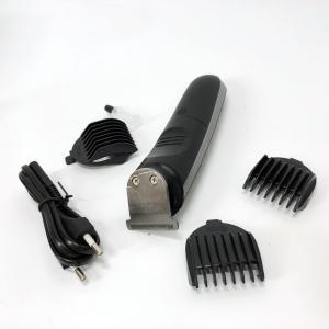 Машинка для стрижки волосся Gemei GM-6113 акумуляторна, Практична машинка для стрижки. Колір: чорний