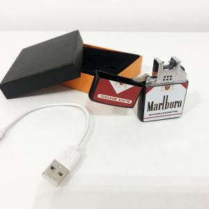 Електрозапальничка дугова від USB (ZGP 21 Мальборо) сенсорна запальничка на акумуляторі
