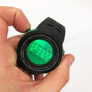 Годинник наручний чоловічий SKMEI 2070BKWT BLACK-WHITE, водостійкий тактичний годинник. Колір: чорний