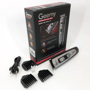Машинка для стрижки волосся Gemei GM-6113 акумуляторна, Практична машинка для стрижки. Колір: чорний