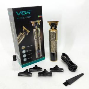 Машинка для стрижки волосся VGR V-073 акумуляторний бездротовий триммер для бороди та вусів