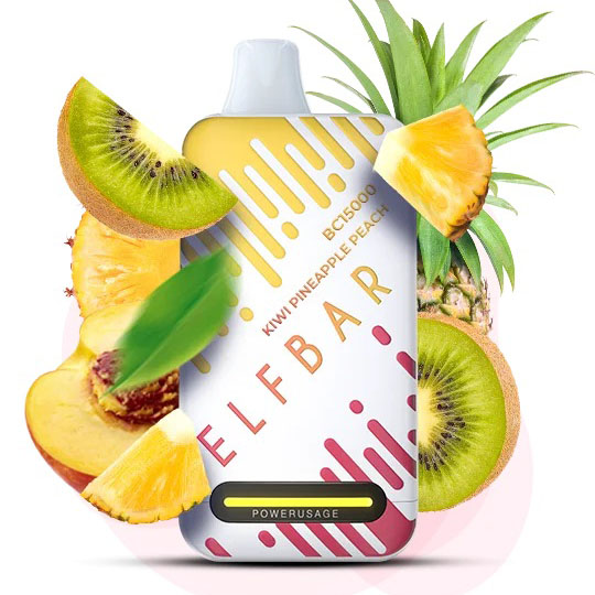 Elf Bar BC15000 5% 15000 тяг. Ківі Ананас Персик (Kiwi Pineapple Peach)