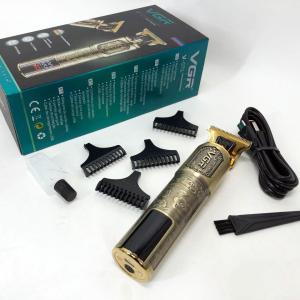 Машинка для стрижки волосся VGR V-073 акумуляторний бездротовий триммер для бороди та вусів