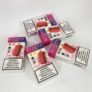 Elf Bar EP8000 5% 8000тяг. Біла Полуниця (White Strawberry Ice)