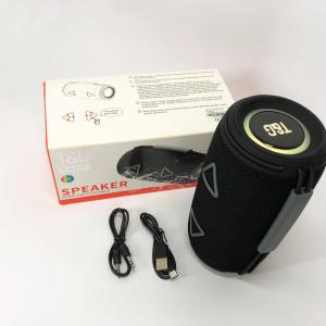 Bluetooth-колонка TG657 з RGB підсвічуванням 1500 mAh, Bluetooth колонка для гарної музики. Колір: чорний