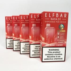 Elf Bar RAYA D1 5% 13000. Червона Ягода Вишня (Red Berry Cherry)