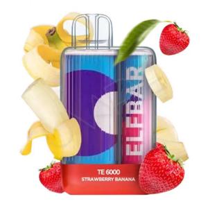 Elf Bar TE6000 5%. Полуниця Банан (Strawberry Banana)