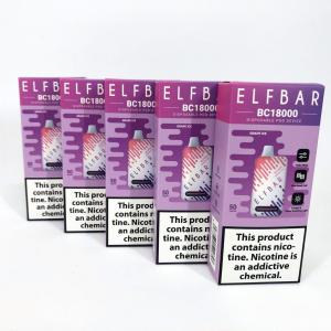 Elf Bar BC18000 Original 5% перезаряджаємий под. Виноград (Grape Ice)