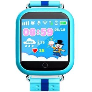 Дитячий розумний годинник з GPS Smart baby watch Q750 Blue, смарт годинник-телефон з сенсорним екраном та іграми