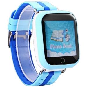 Дитячий розумний годинник з GPS Smart baby watch Q750 Blue, смарт годинник-телефон з сенсорним екраном та іграми